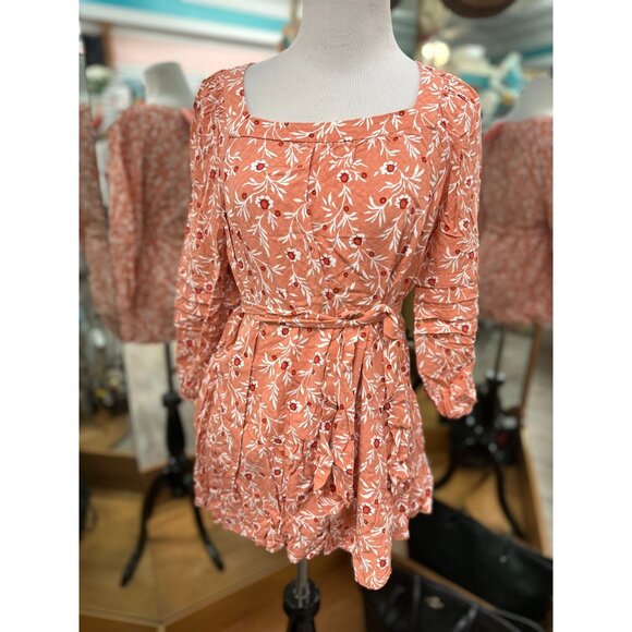 Isabel Maternity Pink Floral Top in S - Picture 1 of 1